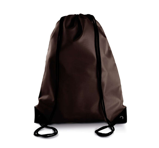 DRAWSTRING BACKPACK - Chocolate - Main