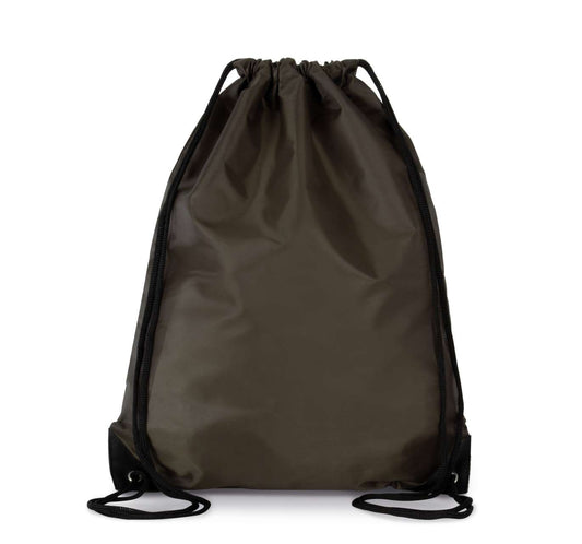 DRAWSTRING BACKPACK - Dark Khaki - Main