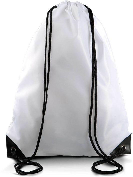 DRAWSTRING BACKPACK - White - Main