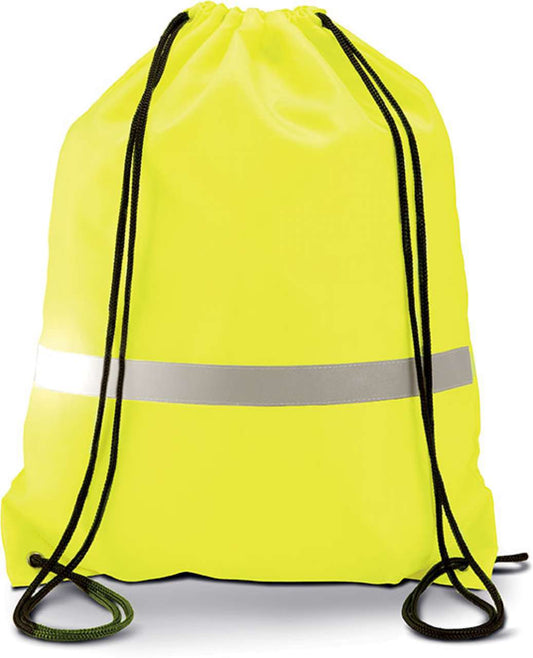 DRAWSTRING BACKPACK - Fluorescent Yellow - Main
