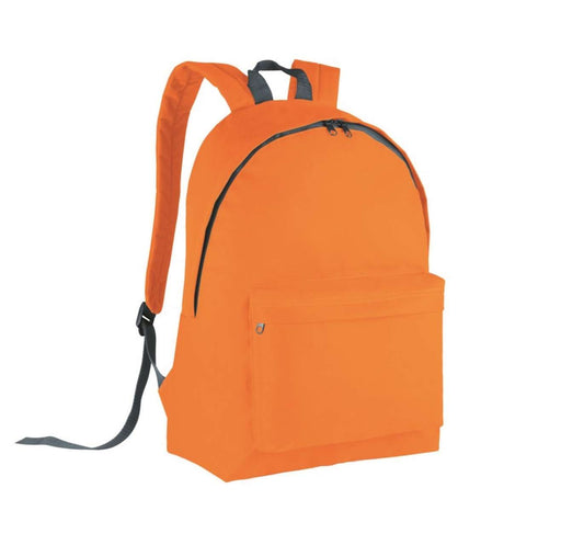 CLASSIC BACKPACK - Orange/Black/Dark Grey - Main