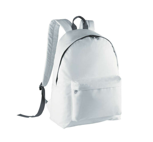 CLASSIC BACKPACK - White/Dark Grey - Main