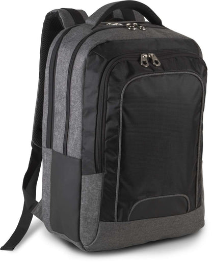 BUSINESS LAPTOP BACKPACK - Dark Grey Heather/Black - colorimageurl