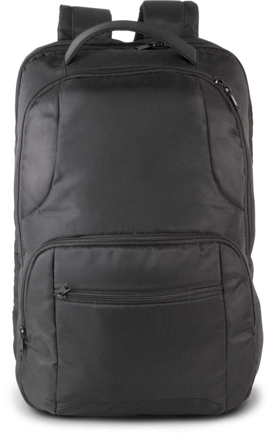 BUSINESS LAPTOP BACKPACK - Black/Black - colorimageurl