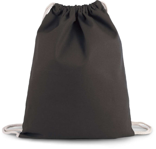 DRAWSTRING BAG WITH THICK STRAPS - Shale Grey - Main