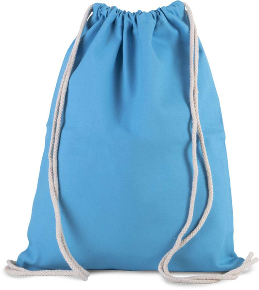 DRAWSTRING BAG WITH THICK STRAPS - Surf Blue - Main