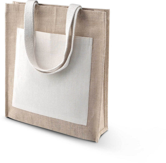 JUTE SHOPPER BAG - Natural - Main