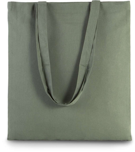BASIC SHOPPER BAG - Dusty Light Green - Main