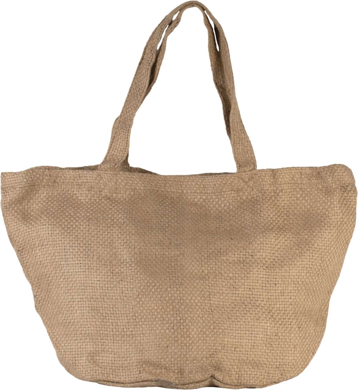 100% NATURAL YARN DYED JUTE BAG - Natural - Main