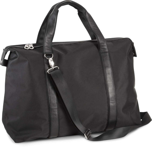 HOLDALL TRAVEL BAG - Black - colorimageurl