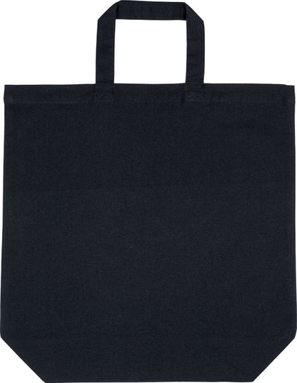 COTTON SHOPPER BAG - Black - Additional