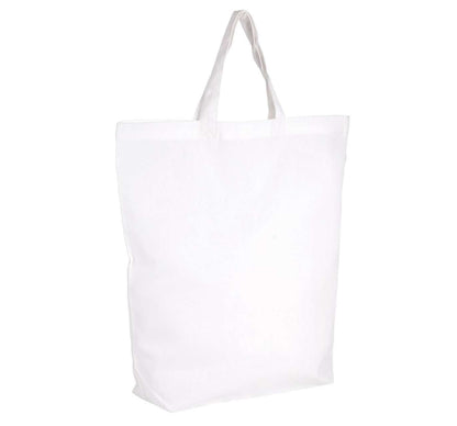 COTTON SHOPPER BAG - White - Main