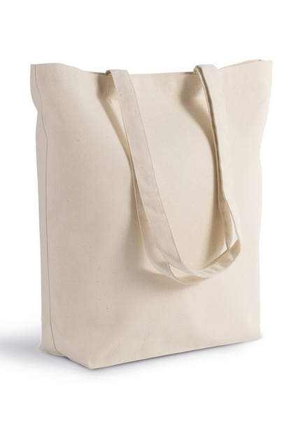 ORGANIC COTTON TOTE BAG - Natural - Model