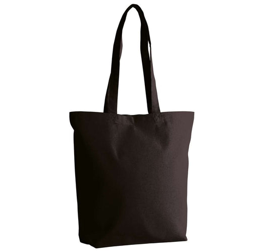 ORGANIC COTTON TOTE BAG - Black - Main