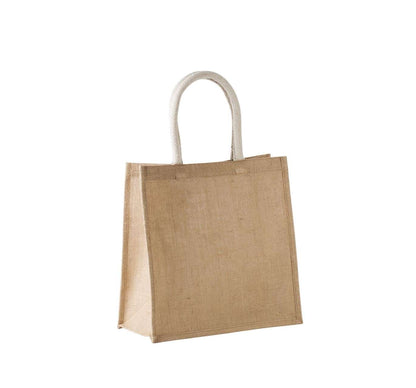 JUTE CANVAS TOTE - LARGE - Natural - Main