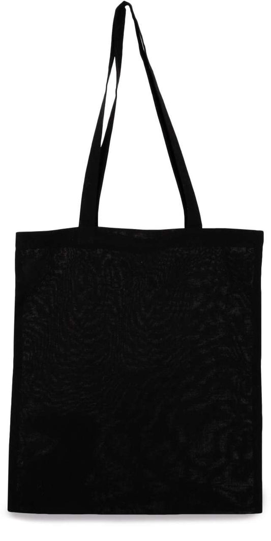 ORGANIC COTTON SHOPPING BAG - Black - Main