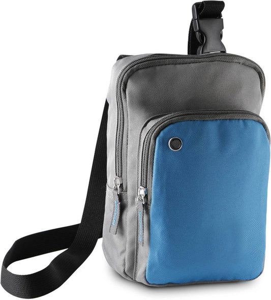SHOULDER BAG - Slate Grey/Aqua Blue - Main