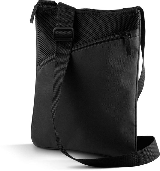TABLET/DOCUMENT SHOULDER BAG - Black - Main