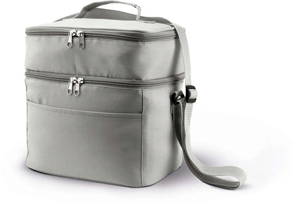 DOUBLE COMPARTMENT COOLER BAG - Navy - Additional