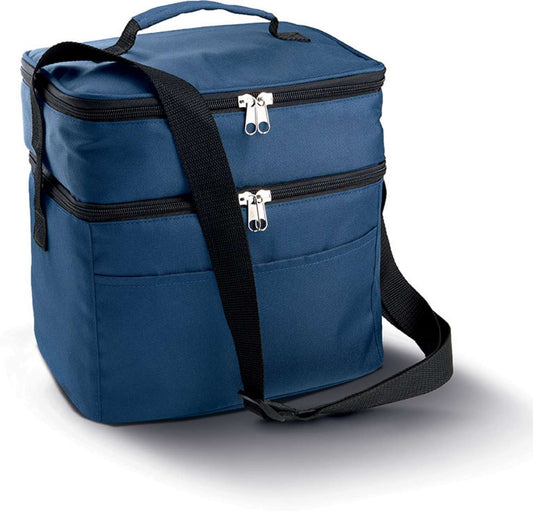 DOUBLE COMPARTMENT COOLER BAG - Navy - Main