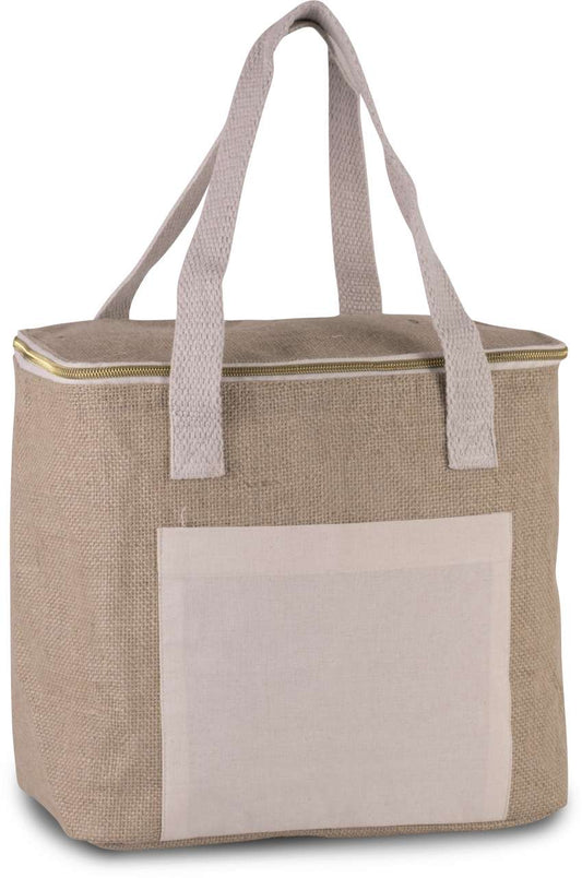 JUTE COOL BAG - MEDIUM SIZE - Natural - Main