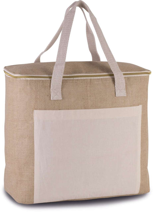JUTE COOL BAG - LARGE SIZE - Natural - Main