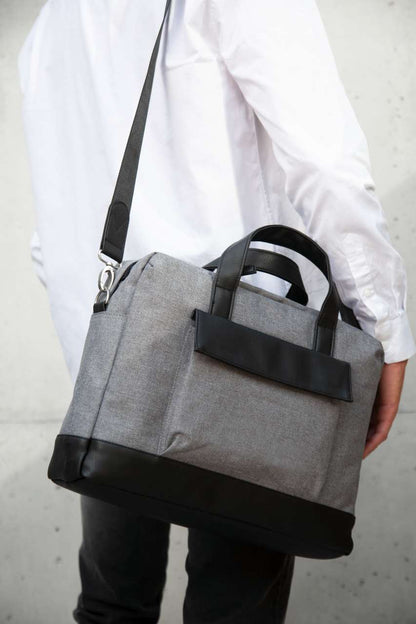 BUSINESS LAPTOP BAG - Graphite Grey Heather - Additional