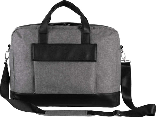 BUSINESS LAPTOP BAG - Graphite Grey Heather - Main