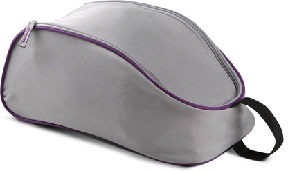 SHOE BAG - Light Grey/Purple - Main