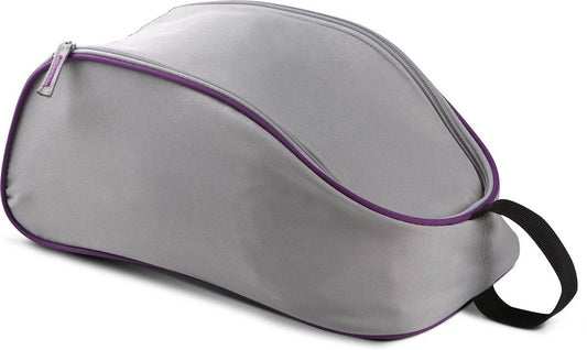 SHOE BAG - Light Grey/Purple - Main