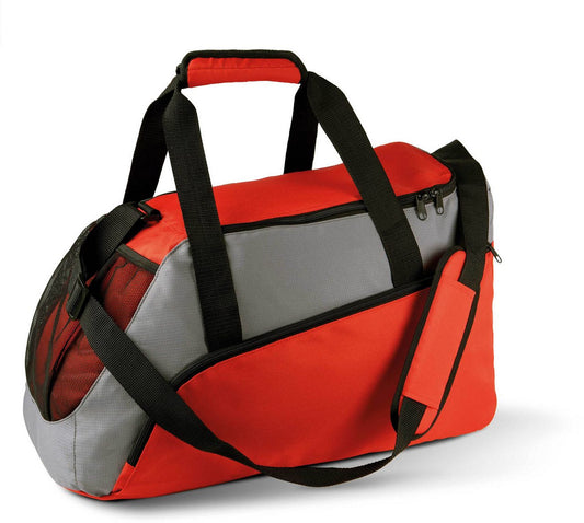 SPORTS BAG - Red/Slate Grey - Main