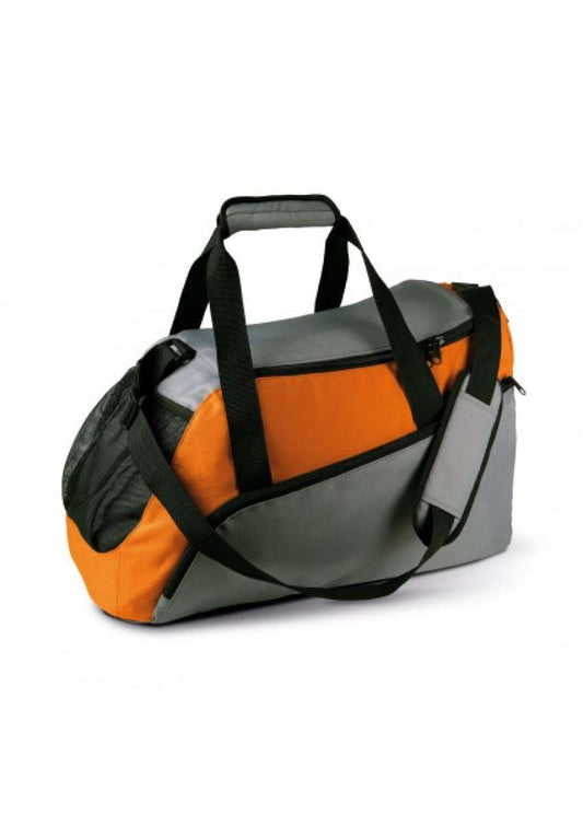 SPORTS BAG - Slate Grey/Orange - Main