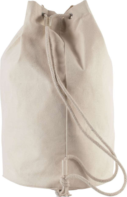 COTTON SAILOR-STYLE BAG WITH DRAWSTRING - Natural - Additional