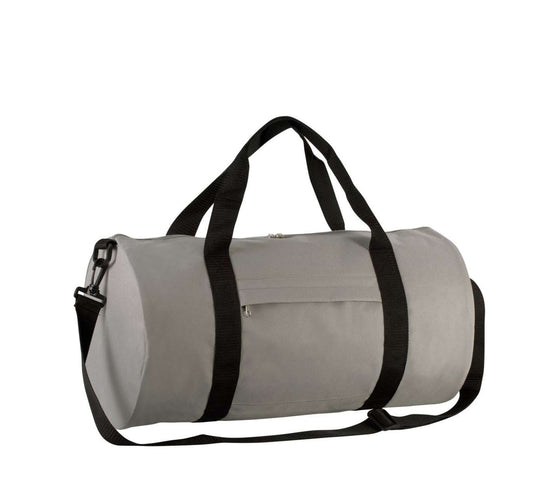 TUBULAR HOLD-ALL BAG - Light Grey/Black - Main
