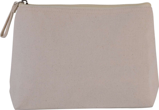 TOILETRY BAG IN COTTON CANVAS - Natural - Main