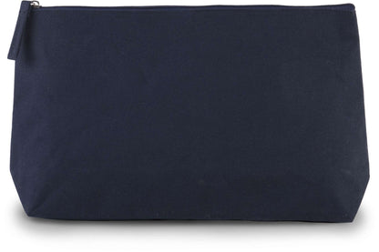 COTTON CANVAS TOILETRY BAG - Midnight Blue - Main