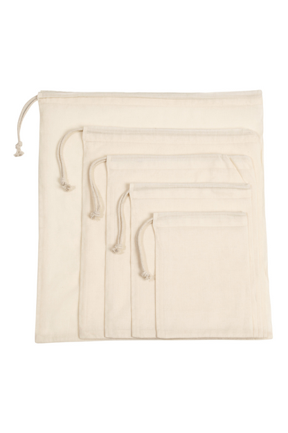 SLIDING DRAWSTRING IN ORGANIC COTTON - Natural - modelimageurl