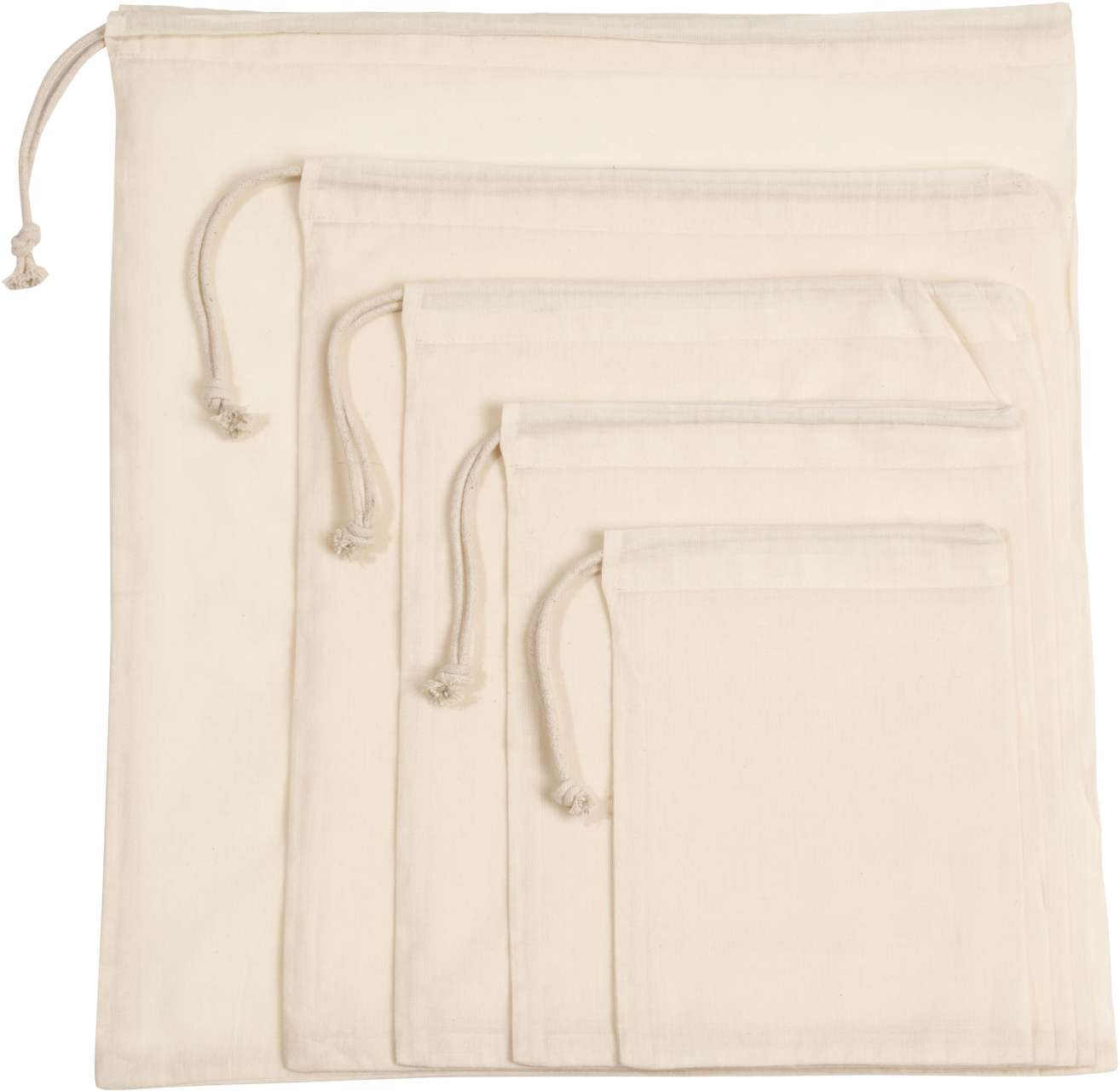SLIDING DRAWSTRING IN ORGANIC COTTON - Natural - colorimageurl