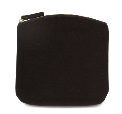 POUCH WITH ZIP FASTENING - Black - colorimageurl