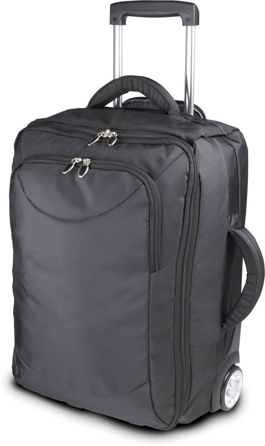 TROLLEY SUITCASE - Black - Main