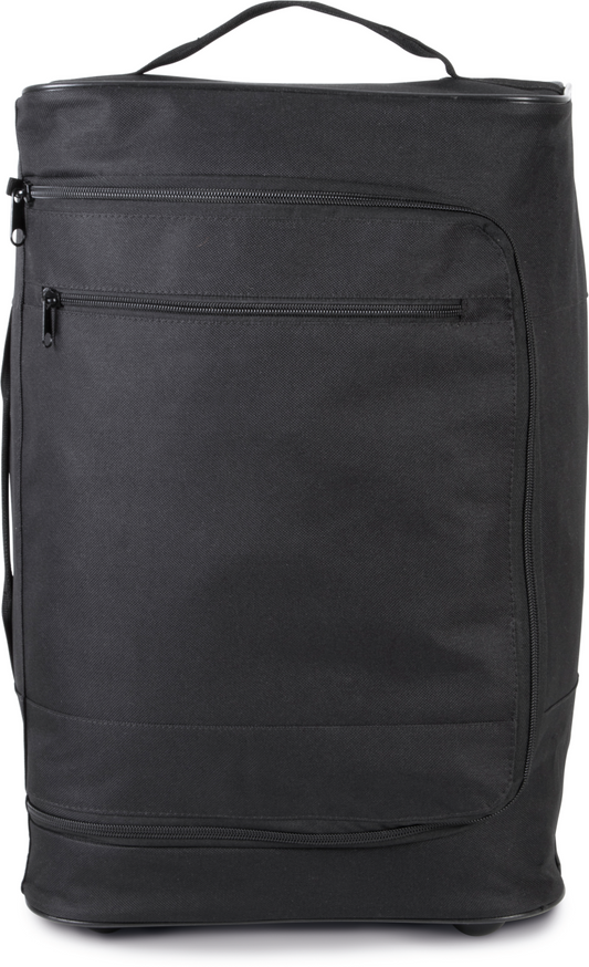 CABIN SIZE TROLLEY SUITCASE - Black - Main
