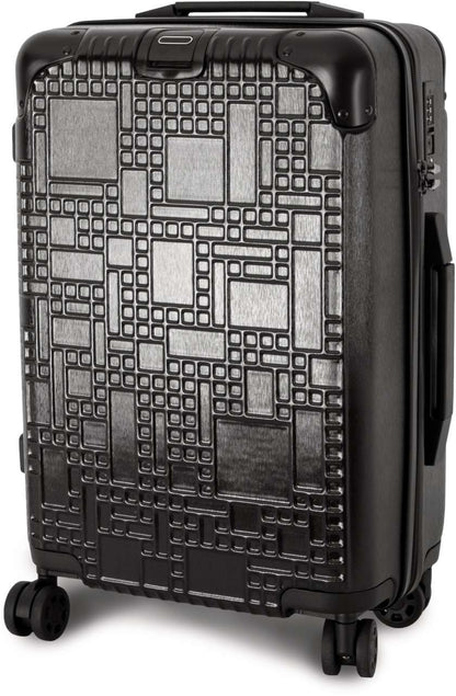 “GEOLINE” CABIN TROLLEY WITH 4 MULTIDIRECTIONAL WHEELS - Black - colorimageurl