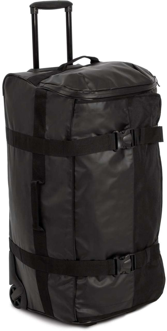 “BLACKLINE” WATERPROOF TROLLEY BAG - LARGE SIZE - Black - colorimageurl