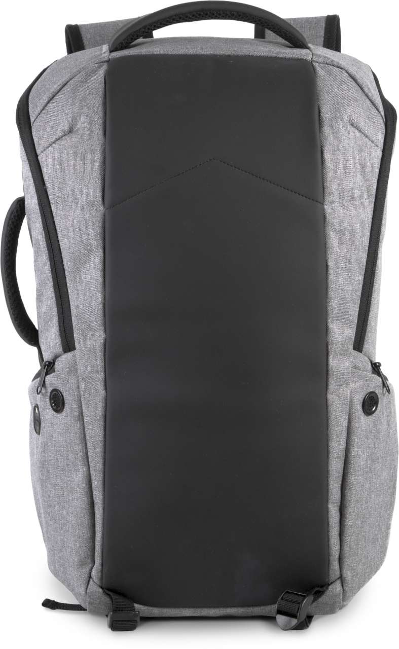 ANTI-THEFT BACKPACK - Graphite Grey Heather/Black - colorimageurl