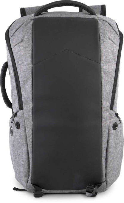 ANTI-THEFT BACKPACK - Graphite Grey Heather/Black - colorimageurl