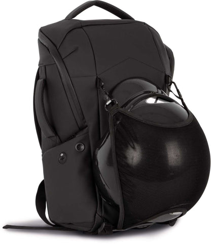 WATERPROOF ANTI-THEFT BAG WITH HELMET HOLDER - Black - colorimageurl