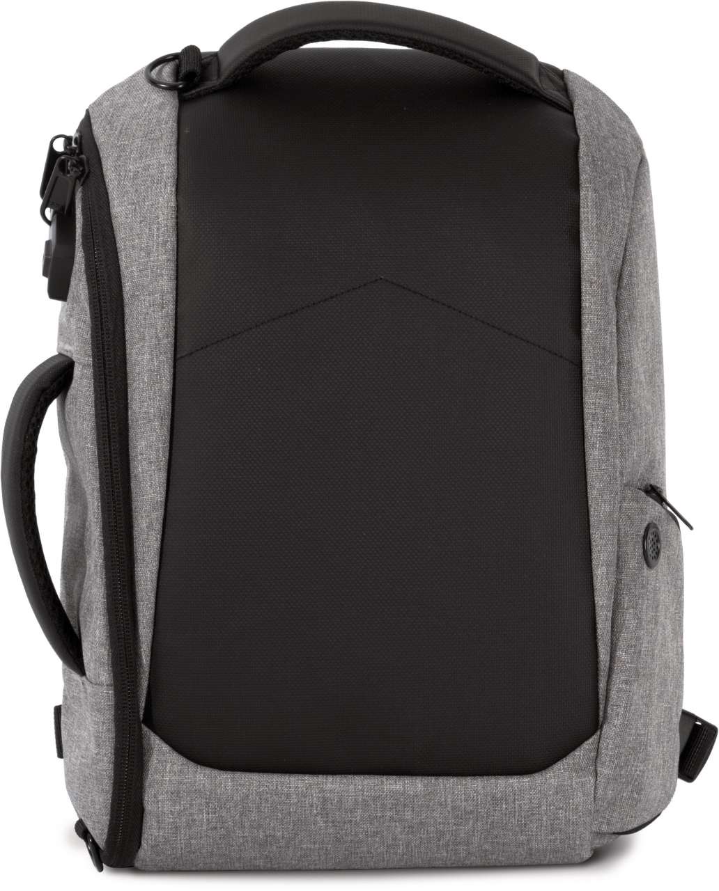 ANTI-THEFT BACKPACK FOR 13” TABLET - Graphite Grey Heather/Black - colorimageurl