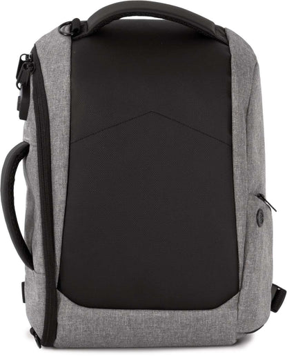 ANTI-THEFT BACKPACK FOR 13” TABLET - Graphite Grey Heather/Black - colorimageurl