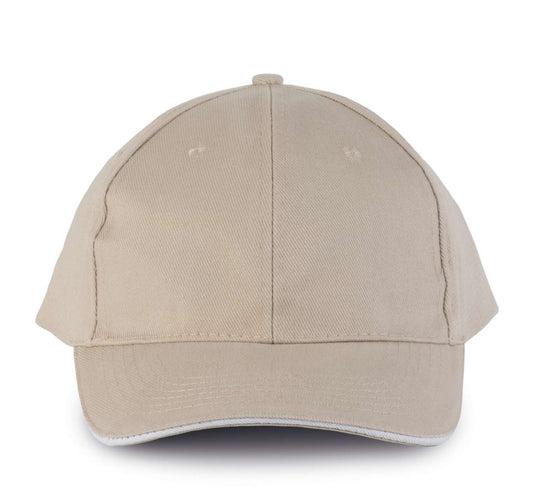 ORLANDO - 6 PANELS CAP - Beige/White - Main