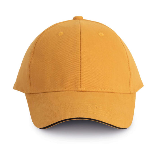 ORLANDO - 6 PANELS CAP - Cumin Yellow/Dark Grey - Main